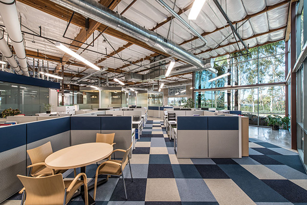 Turner Construction's innovative office space