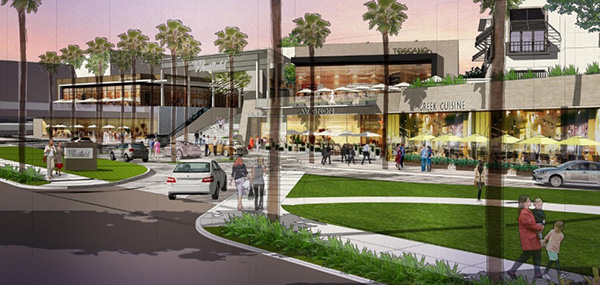 The planned revitalization of Westfield UTC will transform the mall into a multi-layered luxury retail experience (image via Westfield).